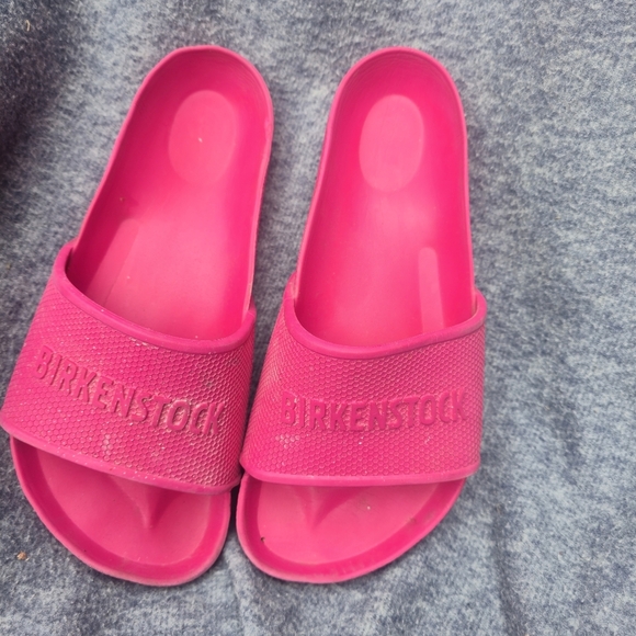 Birkenstock Shoes - Birkenstock Women's Barbados EVA Sandals Hot Pink Size US 5/5.5 EU 36 Slip Ons